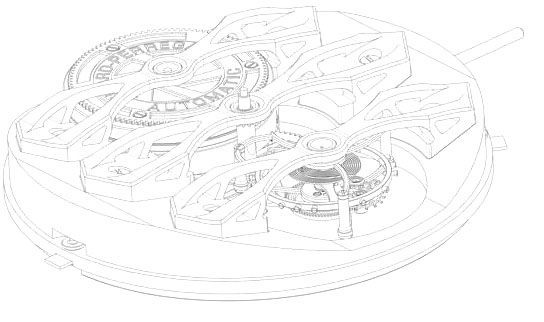 Movement Diagram‑Datong BlancPain Official Service Outlets
